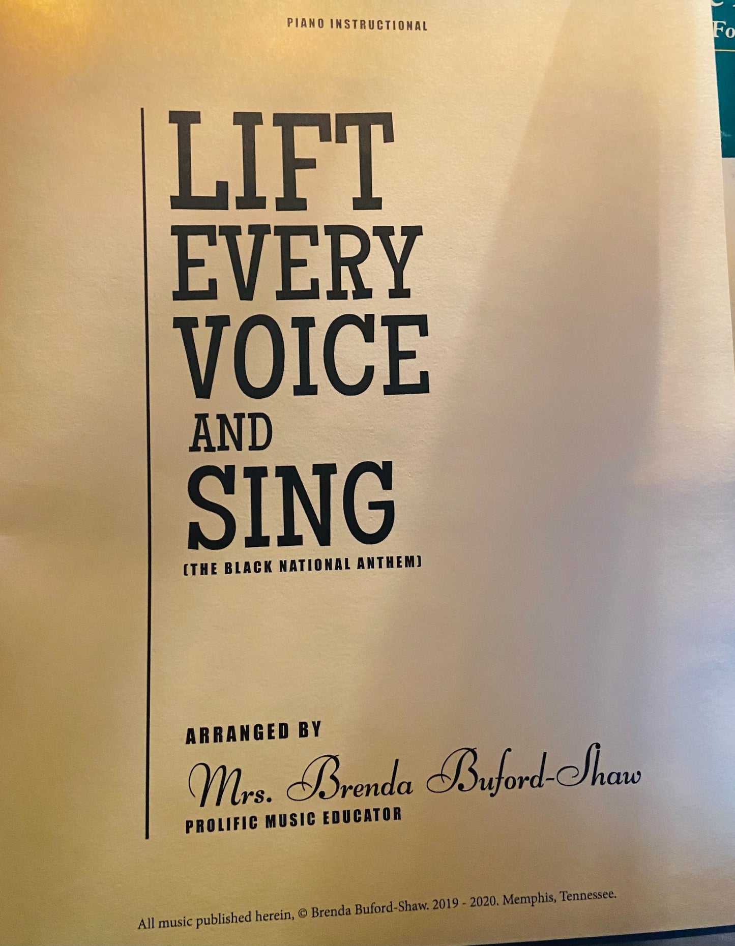 Lift Every Voice and Sing